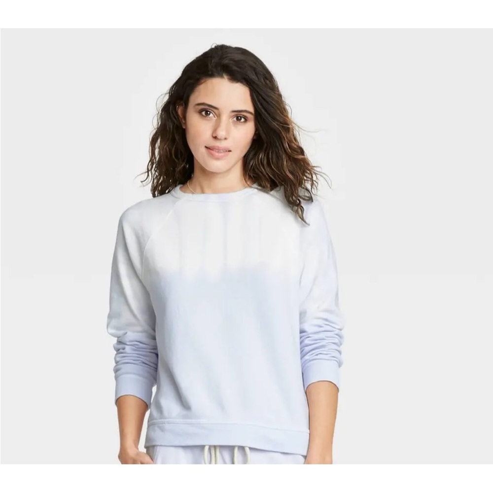 Universal Thread Women's Purple Tie-Dye Sweatshirt